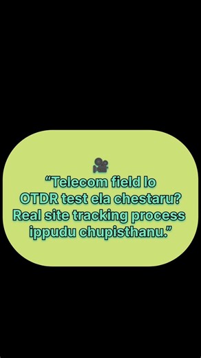 “OTDR Fiber Cable Fault Tracking | Real Telecom Field Work | Fiber Test Process”