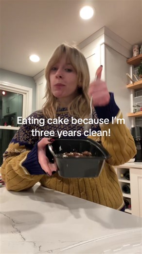 I started crying a minute later but hey! This is proof you can do it! | cake