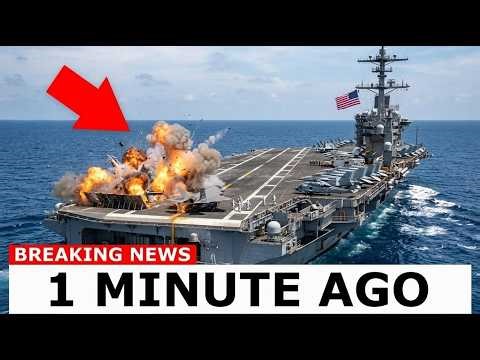 Iran Hit a U.S. Aircraft Carrier With a Missile Nobody Could Stop — Then THIS Happened