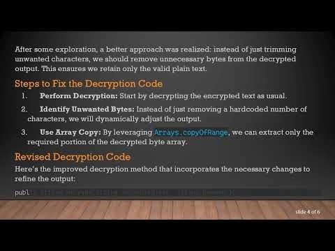 Handling Datapower Decryption Issues: Removing Unwanted Characters in Java