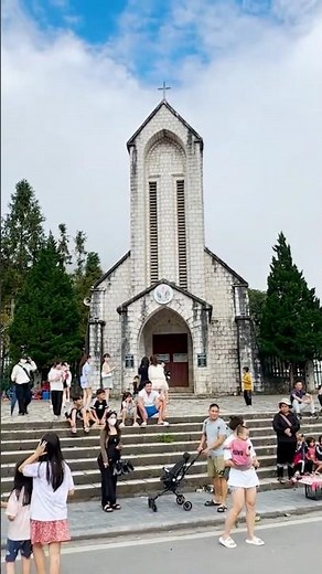 Sapa Stone Church (Our Lady of the Rosary Church) #travel #dulich #tourism