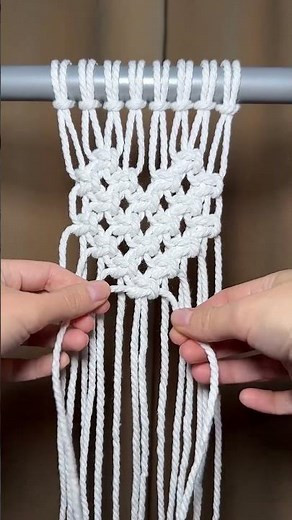 Easy Macrame Heart Element | Quick & Cute DIY You Can Use Anywhere