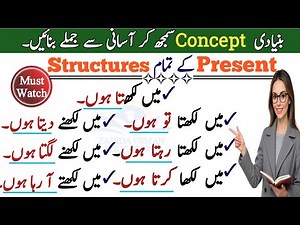 💡 Learn Present Tense Full Class in English | All Present Structures Explained with Examples😱