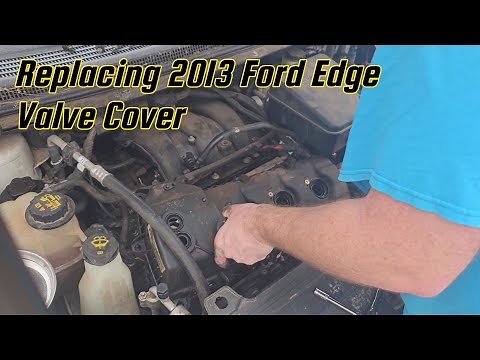 Replacing 2013 Ford Edge Valve Cover