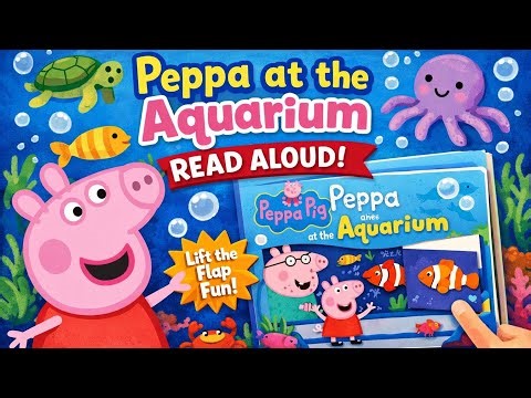 Peppa Pig: Peppa at the Aquarium - Read Aloud 