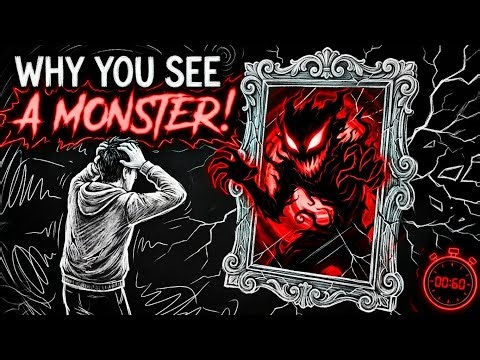 The Scary Reason Why You See Monsters in Mirrors🫨