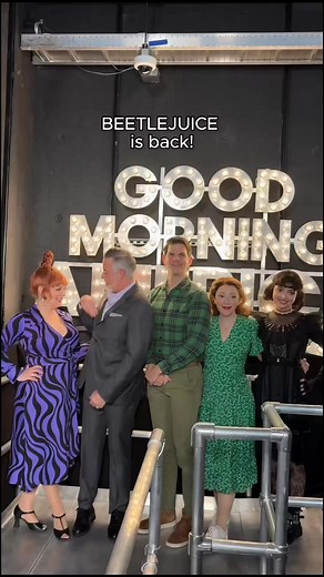 Holy crap... we're on TV! Don't miss BEETLEJUICE — back on Broadway thru January 3 only. | Beetlejuice The Musical