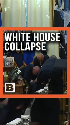 89K views · 750 reactions | Novo Nordisk executive Gordon Findlay collapsed during a press conference Thursday at the White House, causing others to swarm around him and the press conference to end abruptly. | Breitbart | Facebook