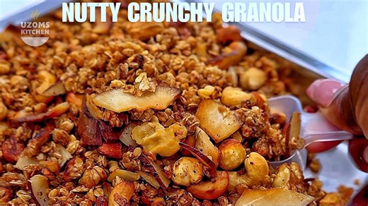 Nutty Crunchy Granola Recipe - Step by Step Part 2