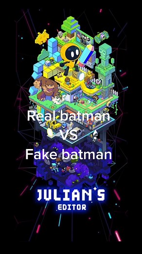 Tutorial how to batman #julianseditor #julianeditor