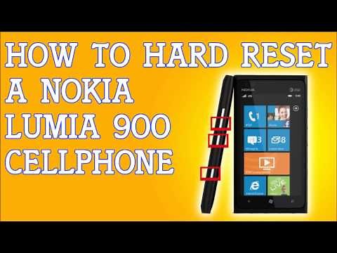 How To Hard Reset A Nokia Lumia 900 Forgot Password