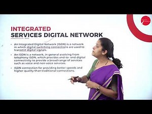 DAY 24 | DATA COMM. & COMPUTER NETWORKS | IV SEM | B.C.A | INTEGRATED SERVICES DIGITAL NETWORK | L1