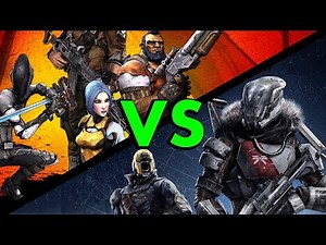 Borderlands 2 Versus Destiny Comparison (Why I think Borderlands is Better) #Pumathoughts
