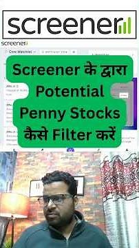 Screener for Penny Stocks | Penny Stock Investing | Penny Stocks for 2026 | Screener for Stocks