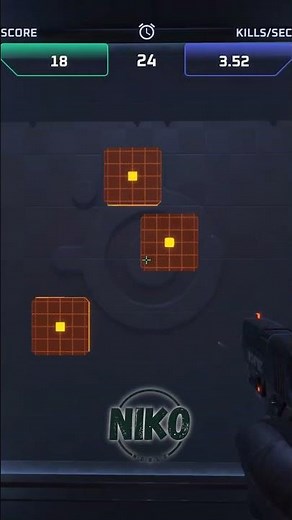 3D Aim Trainer Tile Frenzy Pt.1 #videogames