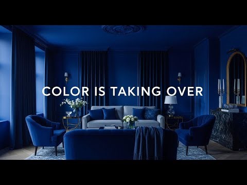 Color-Drenched Rooms Are Taking Over | Bold Color-Themed Home Decor