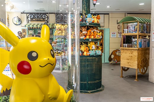 Pokémon in Paris, the first permanent store awaits you!