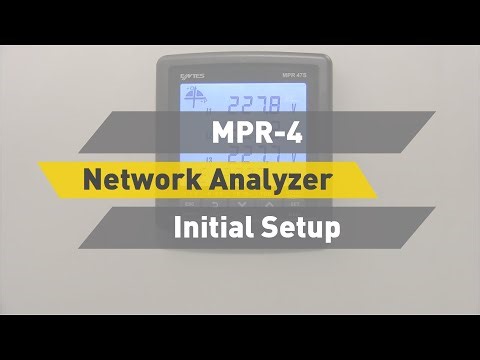 ENTES MPR-4 Network Analyzer – Initial Setup