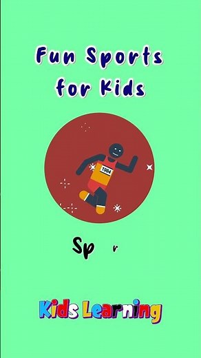 Let’s Run Fast! 🏃 Sprint Fun for Kids! #sportforkids #shortsforkids