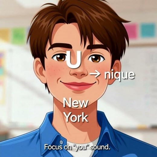 🎯 Improve Your Pronunciation with Unique New York