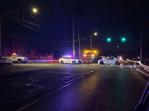 1 dead in northwest side crash involving DPW salt truck
