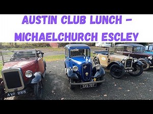 Herefordshire Austin 7 Club Lunch At The Bridge Inn Michaelchurch Escley