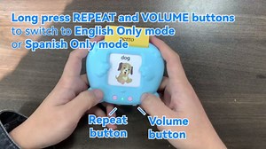 Spanish Learning Kits for Kids - 4 Magic Grooved Writing Prctice Books for Children, Talking Flash Cards Bilngual, 510 Sight Words, Pocket Speech, Reusable Preschool Material (Blue)