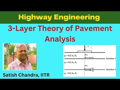 Three layer theory of #pavement analysis, Multilayer pavement analysis, Flexible pavement design