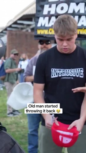 Intrusive Pranks with Fred Beyer: Old Man Throwing It Back!