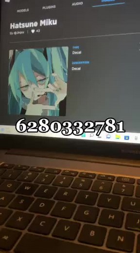 Roblox Decal IDs for Hatsune Miku Fans