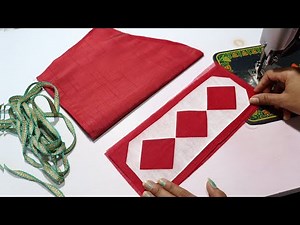 Designer Model blouse Sleeves design cutting & stitching /Baju design/lace with sleeves Design