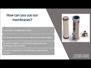 Ceramic Hollow Fiber Membrane