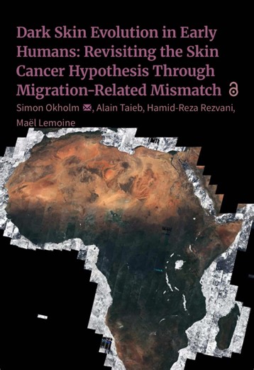 The evolution of dark skin in the ancient human lineage #learnontiktok #evolution #biology #scienceteacher #skintone