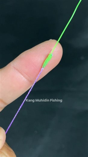 2.3M views · 13K reactions | Best Fishing knot braid to mono or fluorocarbon leader  #fishing #diy #tutorial #fbyシviral #mancing #fisherman #fypシ゚ #fishingknot #fishingknottutorial #fishinghook | Kang Muhidin Fishing | Facebook