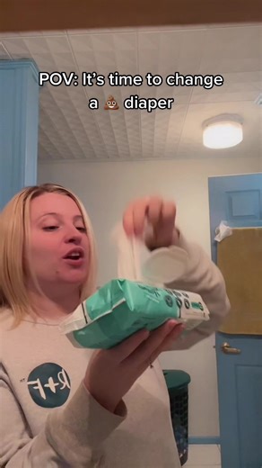 Cute Puppy Diaper Change | Funny Dog POV Video | TikTok