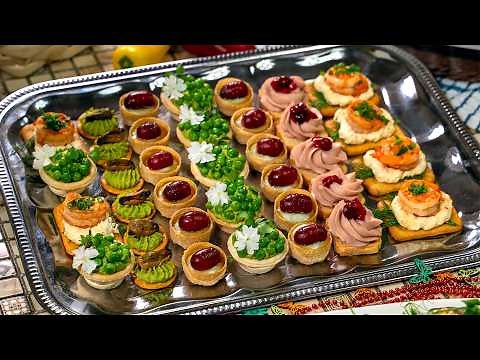 Quick & Delicious Finger Food. Top 5 Easy Party Snacks! Easy Appetizers for Any Gathering