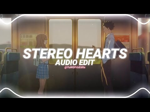stereo hearts - gym class heroes ft. adam levine [edit audio]