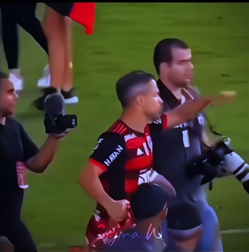 Celebrating Victory: Champion's Photo with Fans