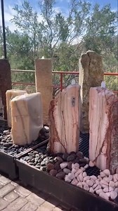 Experience the mesmerizing beauty of Rare Earth Gallery’s fountains, where art meets nature! Call to Inquire. . . . #RareEarthGallery #Fountains #ArtMeetsNature #WaterFeatures #InteriorDesign #HomeDecor #homedecor #crystal #geode #crystalstore #rockshop #exteriordesign #outdoordesign #unique | Rare Earth Gallery