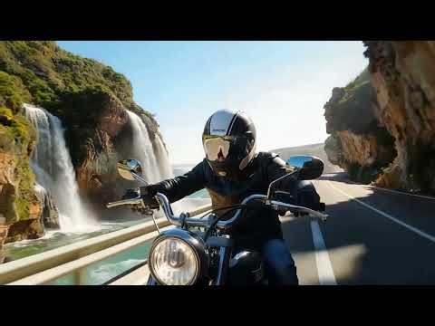 Scenic POV Motorcycle Ride 2025 | Extreme Snowy Mountain Cliffside Adventure in 4K Ultra HD