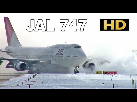 JAL Boeing 747-200B/300/400 - Plane Spotting at New Chitose Airport / 新千歳空港 日本航空
