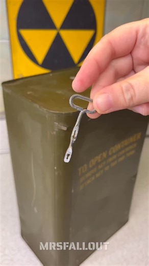 15M views · 86K reactions | Opening 1950’s Gas Mask from a Fallout Shelter! This particular mask is dated 1952! I love how it’s canned and needs a key to open. Such a neat collectors piece I will add to my collection! The M9A1 gas masks were manufactured and issued primarily in the 1950s. They were widely used during the Korean War (1950-1953) and the early years of the Vietnam War. #fallout #falloutshelter #gasmask #1950s #atomicage #radaway #mrsfallout #falloutcollector #falloutcommunity #fall