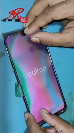 How to Fix Horizontal Lines on Your Phone's Screen #shorts #nr1991 #short