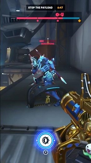 Overwatch 2 Junkrat Ultimate to get a juicy 4k #overwatch2 #junkrat #ultimate #4kills