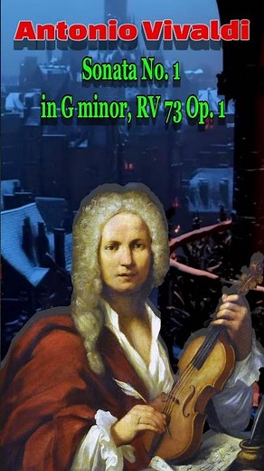Antonio Vivaldi - Sonata No. 1 in G minor, RV 73 Op. 1