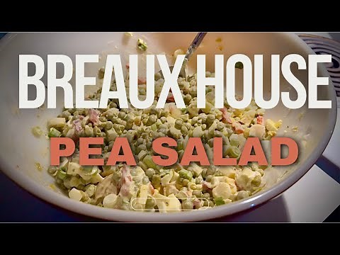 Amazing, Simple, Pea Salad! Cajun Style by | Joey Breaux’s Wife's | Classic Recipe