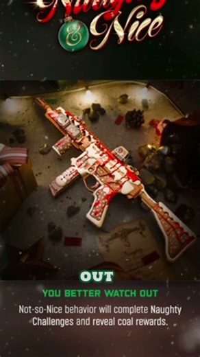 🎄 Naughty or Nice? 😳🔥 New Warzone Event Goes HARD #Warzone #Christmas #Event #Edit ￼