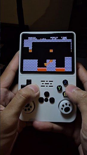 🎉 Day 81 Back to 2000s Play Super Mario on Retro Game Console #shorts