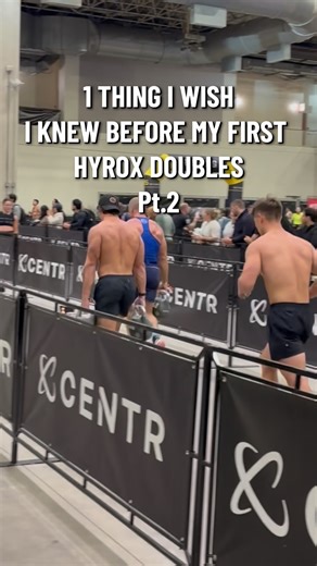 One thing I wish I knew before my first Hyrox doubles is how much the partnership actually matters. Everyone talks about the running or the stations, but nobody tells you how important it is to move in sync with your partner. Doubles is a completely different experience than doing it solo. You have to communicate when you are tired, switch sooner than you planned, and stay mentally connected the entire race. I didn’t realize how much time you can lose in simple moments like transitions, who pick
