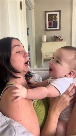 Is this a mom thing? Unfortunately do have. Cuteness aggression 💕 momlife heart full ❣️